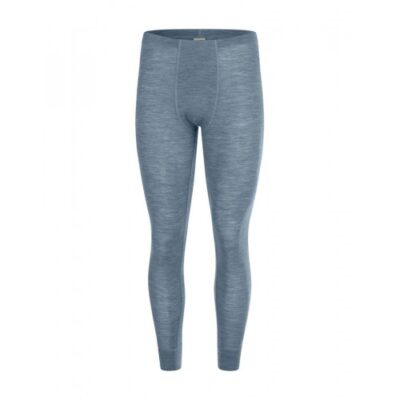 Longjohns Til Herre I 100% Merino Uld Blue Melange M