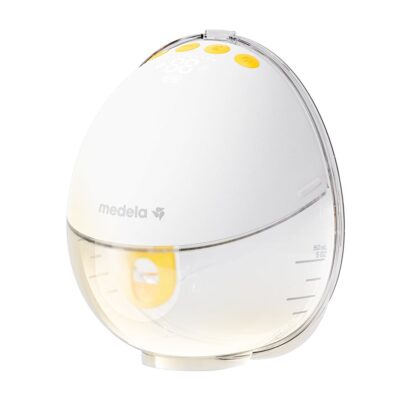 Medela - Motion InBra Wearable Breast Pump - Single Electric - 24mm Breast Shield with Additional Silicone Inserts (15mm, 18mm, 21mm)