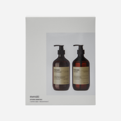 Meraki - Gift Box - Northern Dawn Exfoliating Hand Soap & Blossom Breeze Dish Wash - 490 ml