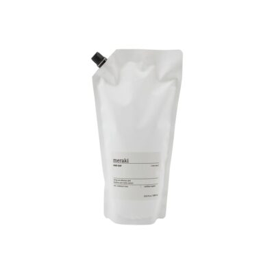 Meraki - Hand soap, Linen dew refill - l: 16 cm, w: 10 cm, h: 29 cm