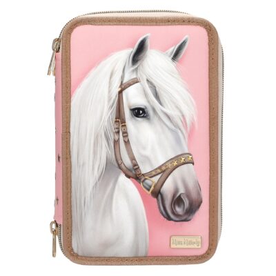 Miss Melody - Triple Pencil Case CLASSIC - Rosé