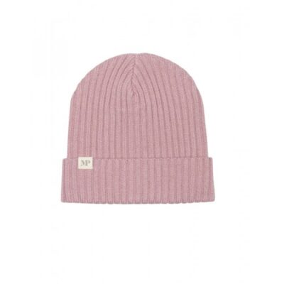 Mpkids, Uppsala Beanie - Strikket Hue I Uldmix Med Foldekant, Oeko-tex® 47/49 Zephyr Rose