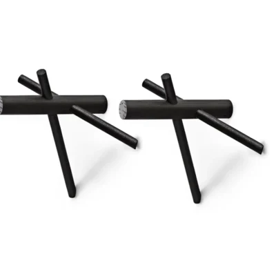 Normann Copenhagen - Sticks Knager - Sæt af 2 - Sort