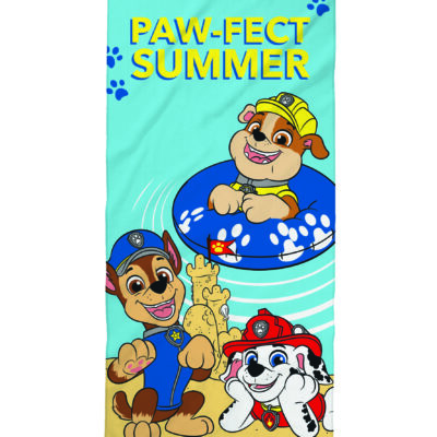 Paw Patrol dreng – Håndklæde – 70x140 cm m/banderole