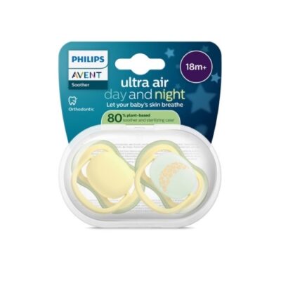 Philips Avent, 80 % Plantebaseret, Ultra Air Nighttime, Str. 3 (18+ Mdr.)