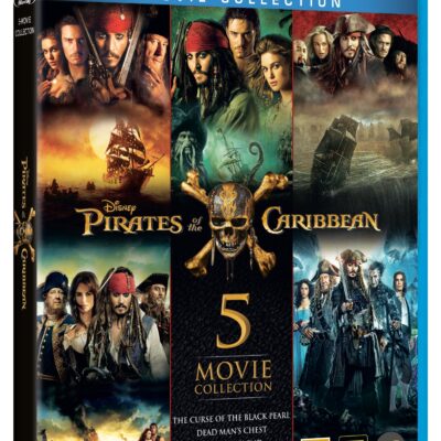 Pirates of the Caribbean 5-Movie Collection (Blu-ray)