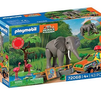 PLAYMOBIL - Elefant med Dyrepasser