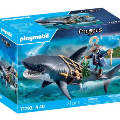 PLAYMOBIL - Giant Shark with Pirate