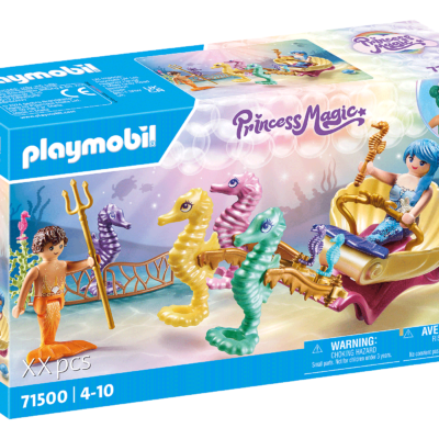PLAYMOBIL - Havfrue med søhestevogn