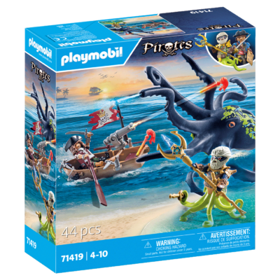 PLAYMOBIL - Kamp mod kæmpeblæksprutten