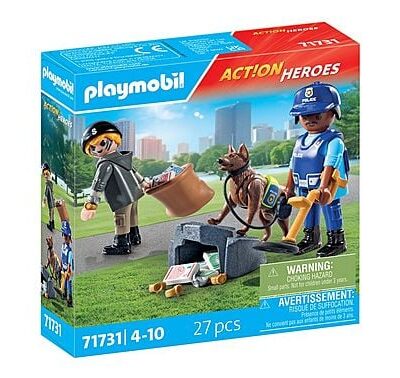 PLAYMOBIL – Politisøgning med hund