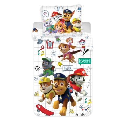Sengetøj - Junior str. 100 x 140 cm - Paw Patrol