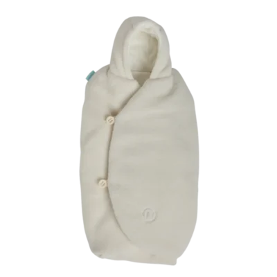 Barnevognsdragt- Teddy White