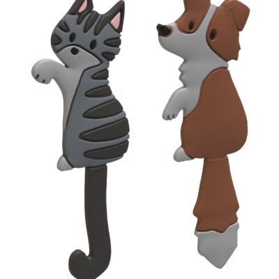 Winkee - Magnetic Hooks - Cat and Dog
