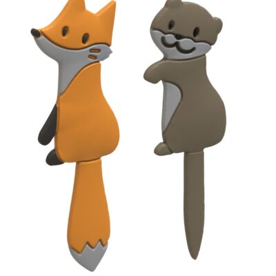 Winkee - Magnetic Hooks - Otter and Fox