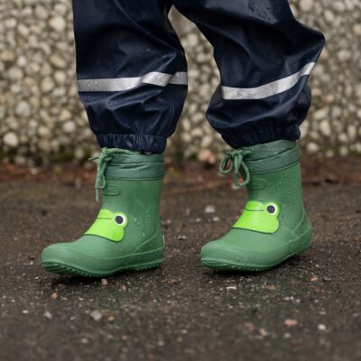 Viking Alv Indie Print Gummistøvler, Green, 25