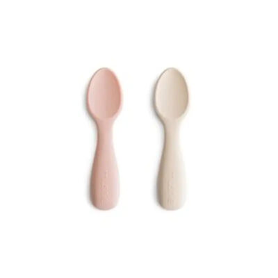 Mushie Korte Babyskeer 2 - Pak Blush/shifting Sand