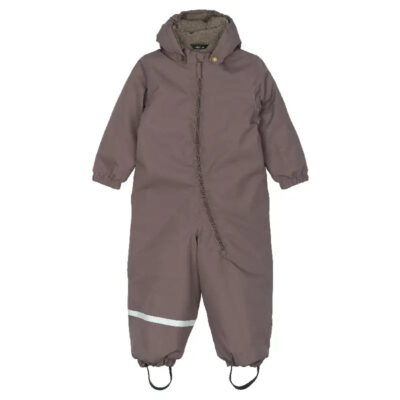 Mikk-line Flyverdragt Ensfarvet - Sparrow - Str. 80-116 - 80