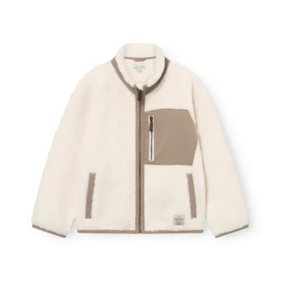 Mini A Ture Matalinur Teddyfleece Jakke - Angora Cream - 5 ÅR/110