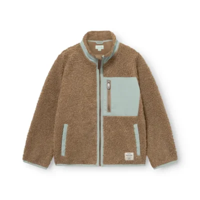 Mini A Ture Matalinur Teddyfleece Jakke - Otter Brown - 2 ÅR/92