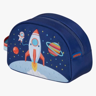 American Tourister Woundertrips Toilettaske, Space, Skoletaske