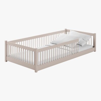 Lano Meble PEDRO Montessori Floor Seng 80x180, Cashmere