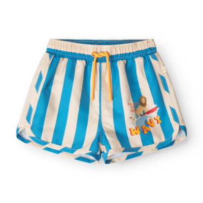 That's Mine - Lai svømmeshorts - Block stripe blue - 74cm - 9M