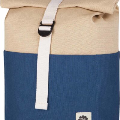 Blafre Rygsæk 9,5L, Navy/Beige, Skoletaske