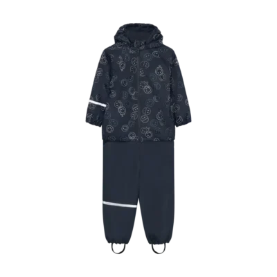 Celavi Regn Sæt m. Fleece - Navy - 130