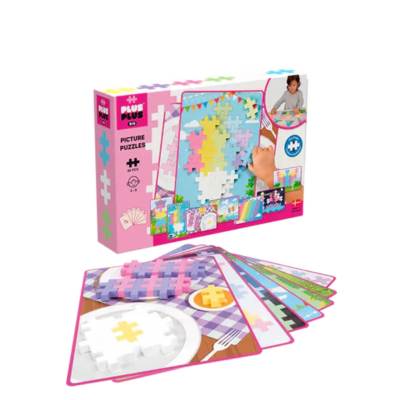 Plus-plus Big Picture Puzzle Pastel / 60 Pcs