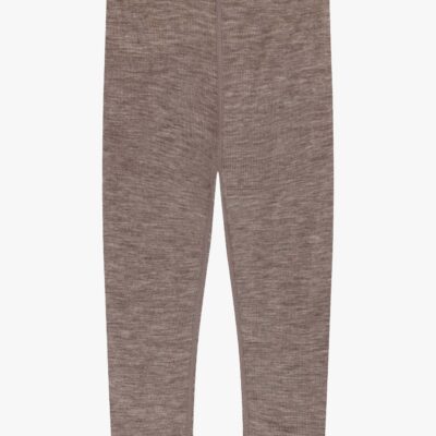 CeLaVi Leggings Merinould, Walnut Melange, 120