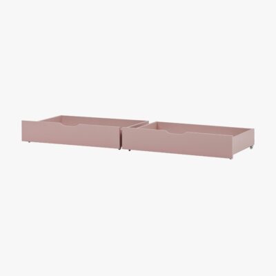 Hoppekids Sengeskuffe 2-pak, Pale Rose