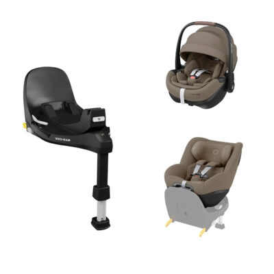 Maxi-cosi 360 Bundle - Twillic Black / Authentic Truffel / Sort