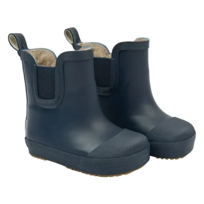 Mikk-Line Barefoot Vintergummistøvler Korte - Blue Nights - 19