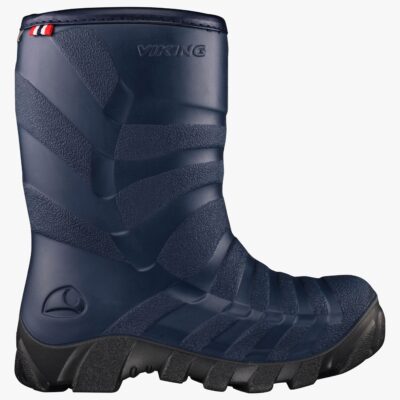 Viking Ultra Forede Gummistøvler, Navy/Charcoal, 33 - Bedst i test