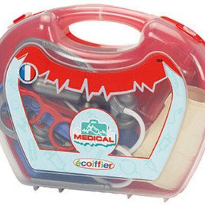 Ecoiffier - Doktorkuffert i plast - 13 dele