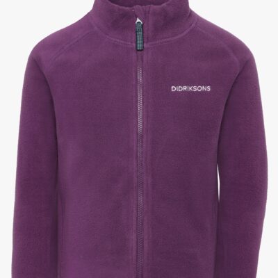 Didriksons Monte Fleecetrøje, Northen Purple, 110