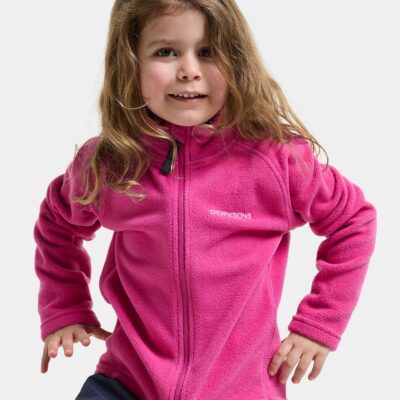 Didriksons Monte Fleecetrøje, Cactus Pink, 80