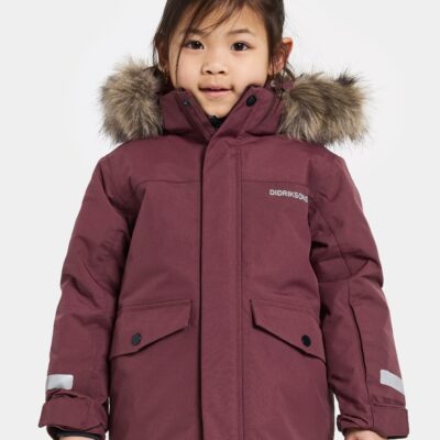 Didriksons Bjärven Vinterjakke, Anemon Red, 90