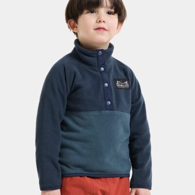 Didriksons Monte Fleecetrøje, Mountain Blue, 120