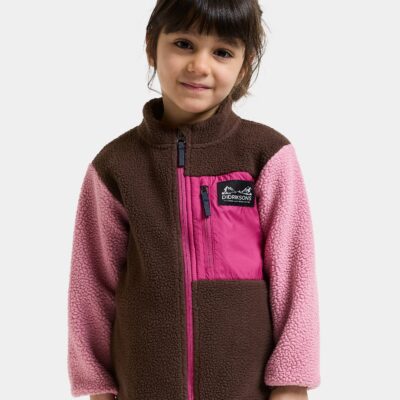 Didriksons Anten Fleecetrøje, Oyster Pink, 110
