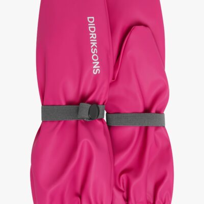 Didriksons Pileglove Forede Regnvanter, Cactus Pink, 4-6 år, Regntøj børn