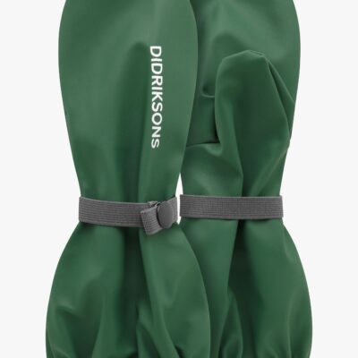 Didriksons Glove Regnvanter, Dark Moss, 0-2 år, Regntøj børn