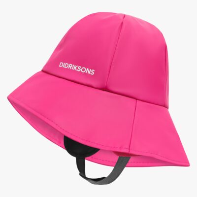 Didriksons Regnhat, Cactus Pink, 50, Regntøj børn
