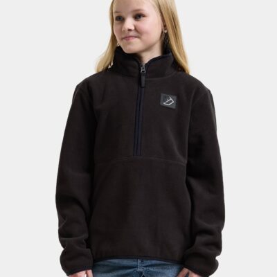 Didriksons Rubi Fleecetrøje, Black, 170