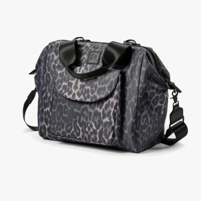 Elodie Wide Frame Pusletaske, Leopard