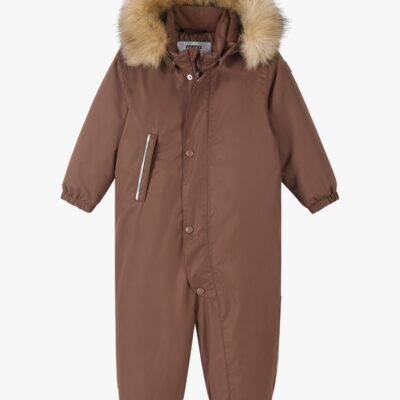 Reima Gotland Baby Flyverdragt, Umber Brown, 80