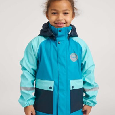Reima Suihku Regnjakke, Aquatic Blue, 110