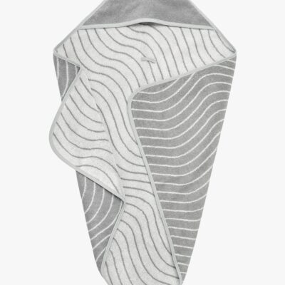 Leander Håndklæde med Hætte, Woodland Cool Grey