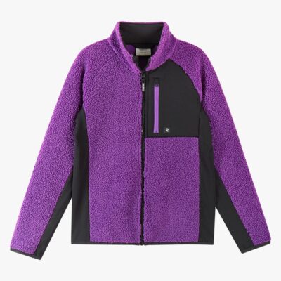 Reima Puhku Fleecetrøje, Plum Purple, 116